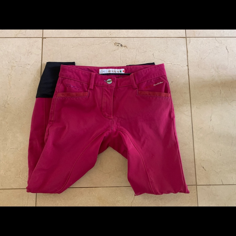 Kids pink Animo breech